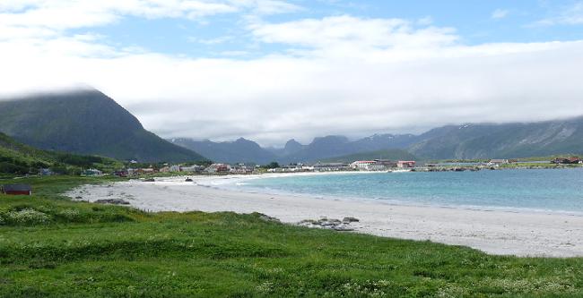 Sandstrand in Norwegen